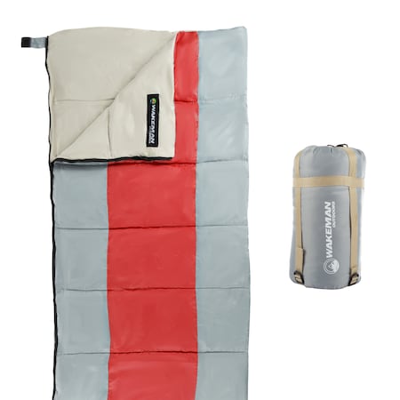 Lightweight Sleeping Bag - Carrying Bag Included - For Adults, Kids, Camping By Outdoors
